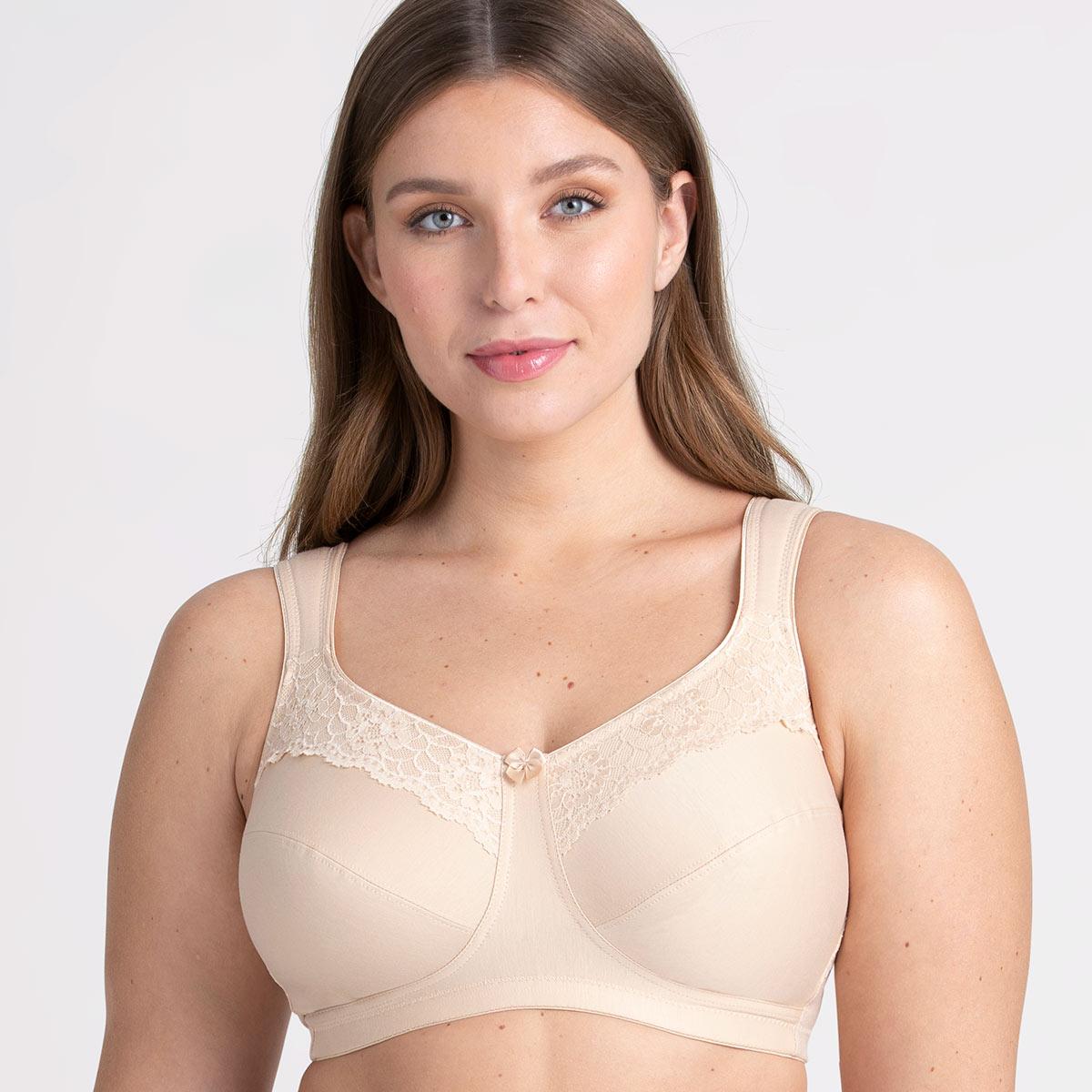 Miss Mary BH ohne Bügel Modell Cotton Now in Farbe beige