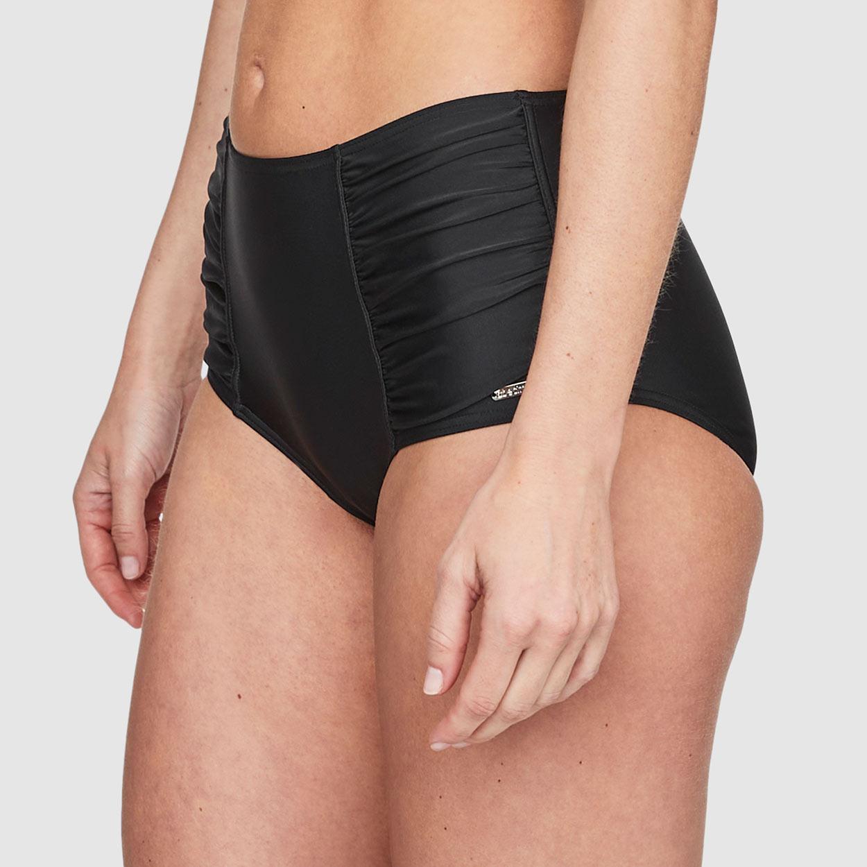 Abecita Bikini-Maxislip Modell Capri in Farbe schwarz in der Seitansicht